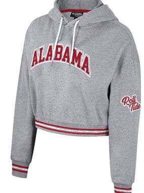 University of Alabama Cropped Hoodie Sweatshirt Wild Collective Size 2Xl